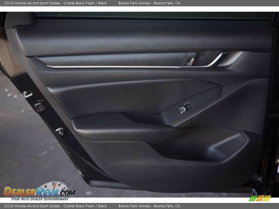 2019 Honda Accord Sport Sedan Crystal Black Pearl / Black Photo #30
