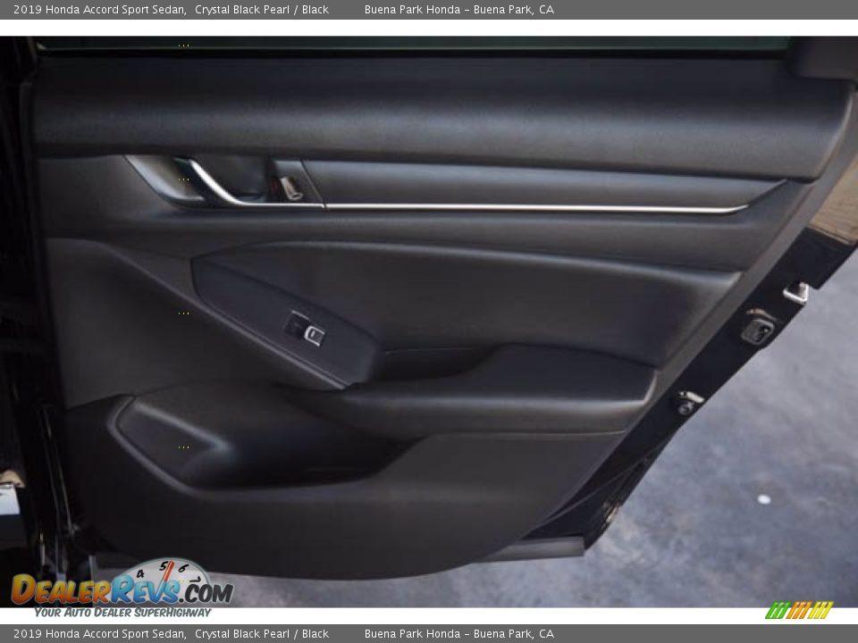 2019 Honda Accord Sport Sedan Crystal Black Pearl / Black Photo #31