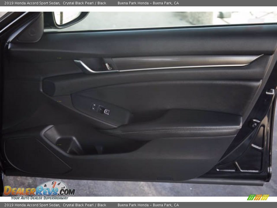 2019 Honda Accord Sport Sedan Crystal Black Pearl / Black Photo #32