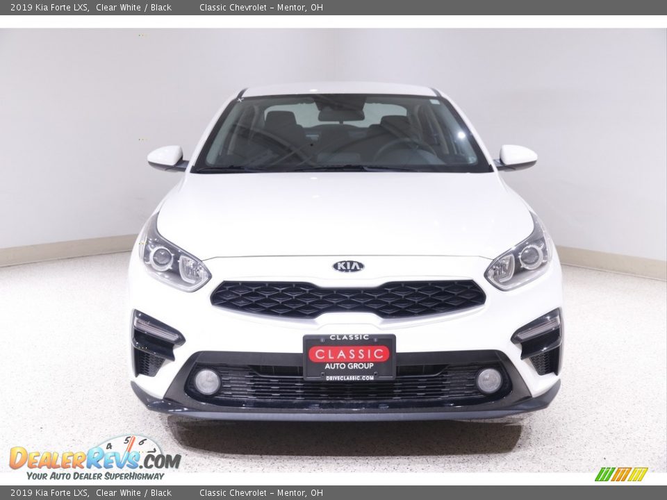 2019 Kia Forte LXS Clear White / Black Photo #2