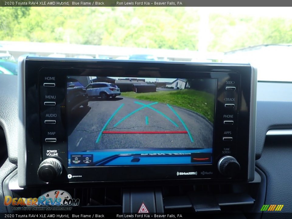 2020 Toyota RAV4 XLE AWD Hybrid Blue Flame / Black Photo #20