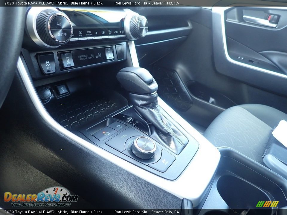 2020 Toyota RAV4 XLE AWD Hybrid Blue Flame / Black Photo #21
