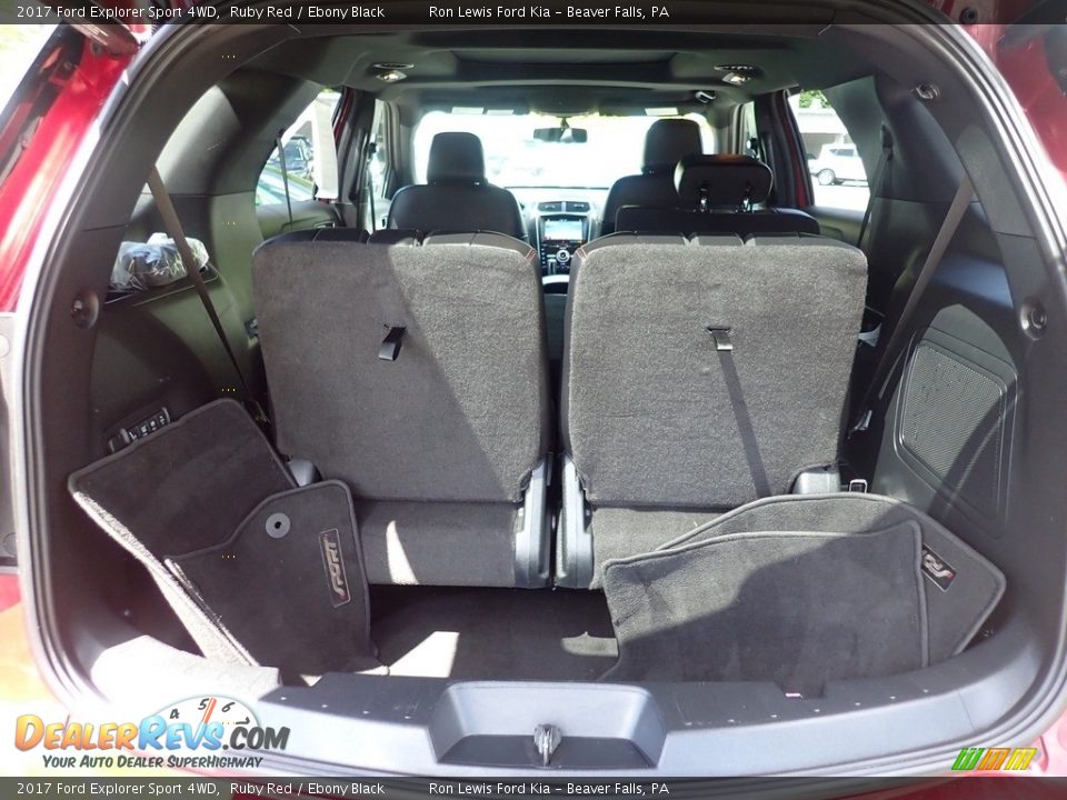 2017 Ford Explorer Sport 4WD Ruby Red / Ebony Black Photo #9