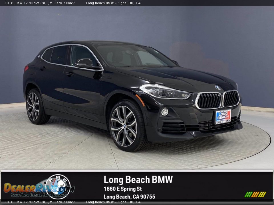 2018 BMW X2 sDrive28i Jet Black / Black Photo #1