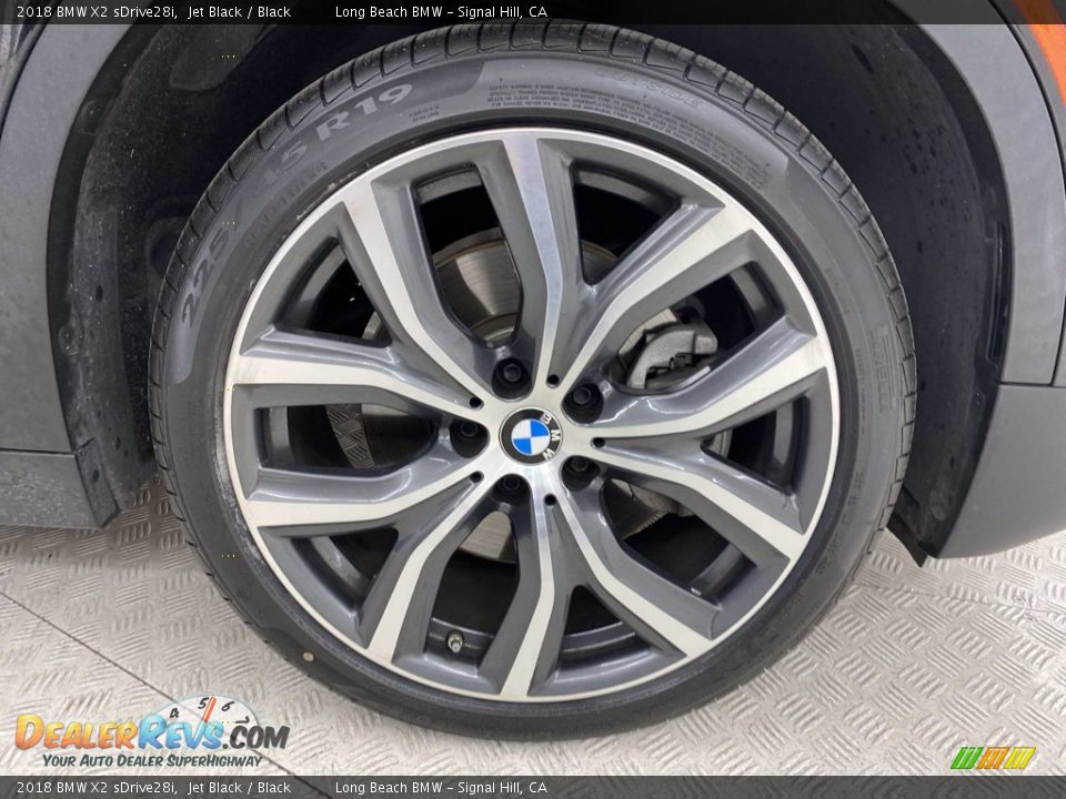 2018 BMW X2 sDrive28i Jet Black / Black Photo #6
