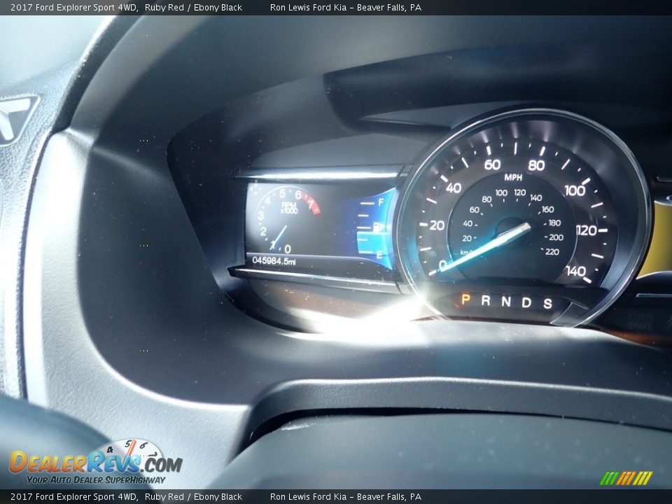 2017 Ford Explorer Sport 4WD Ruby Red / Ebony Black Photo #18