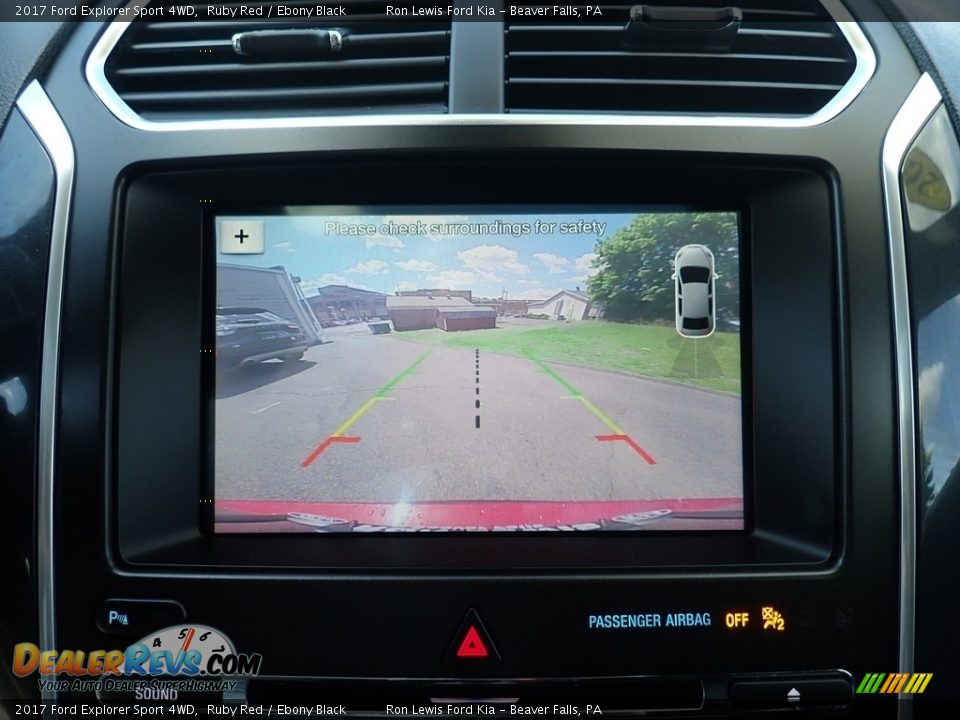 2017 Ford Explorer Sport 4WD Ruby Red / Ebony Black Photo #20