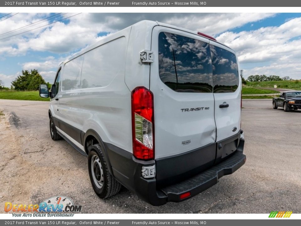 2017 Ford Transit Van 150 LR Regular Oxford White / Pewter Photo #6