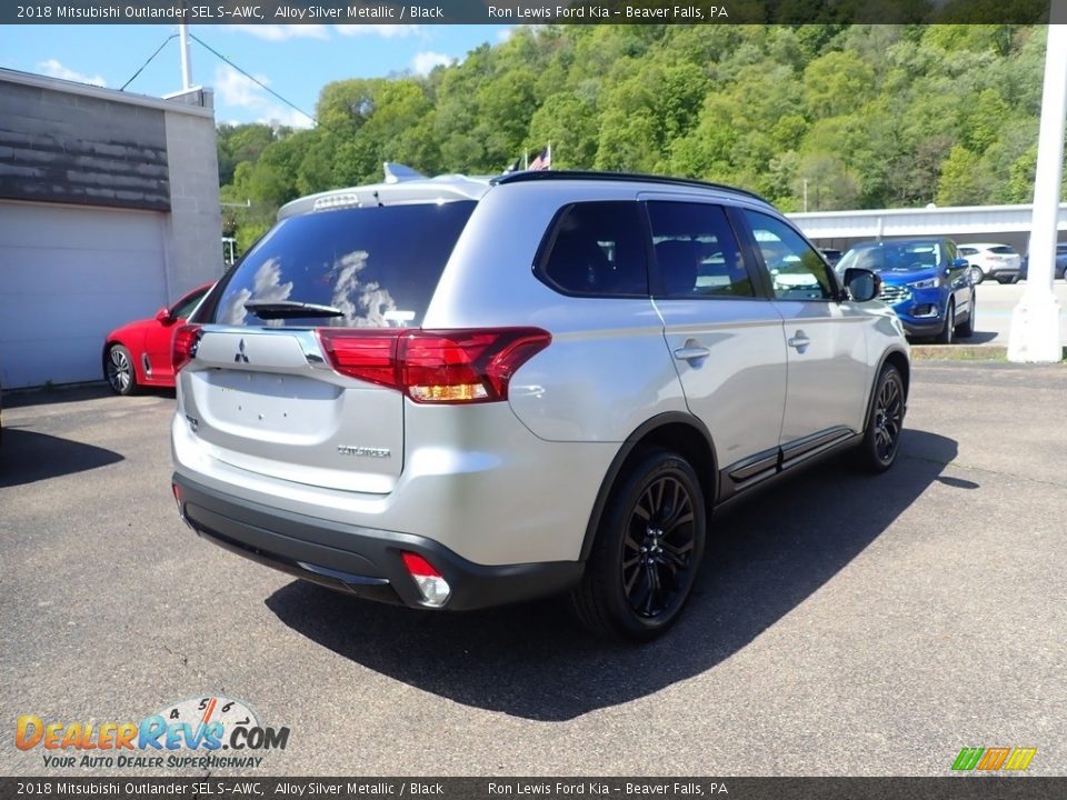 2018 Mitsubishi Outlander SEL S-AWC Alloy Silver Metallic / Black Photo #3