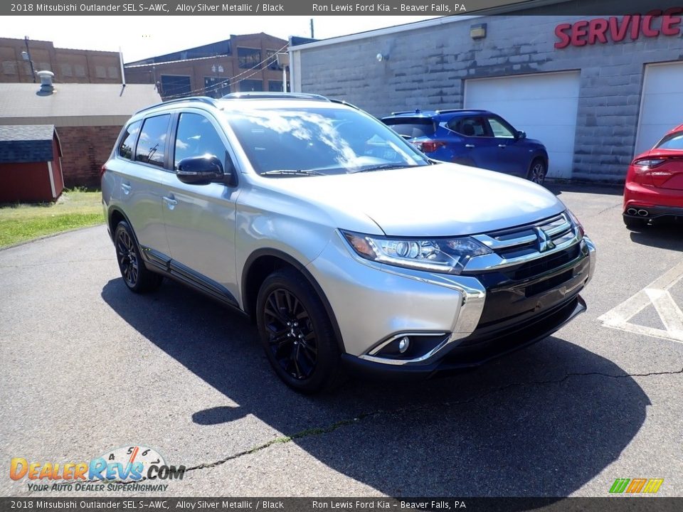 2018 Mitsubishi Outlander SEL S-AWC Alloy Silver Metallic / Black Photo #5