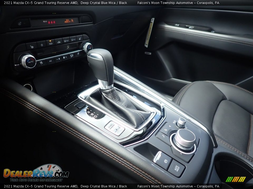 2021 Mazda CX-5 Grand Touring Reserve AWD Deep Crystal Blue Mica / Black Photo #13