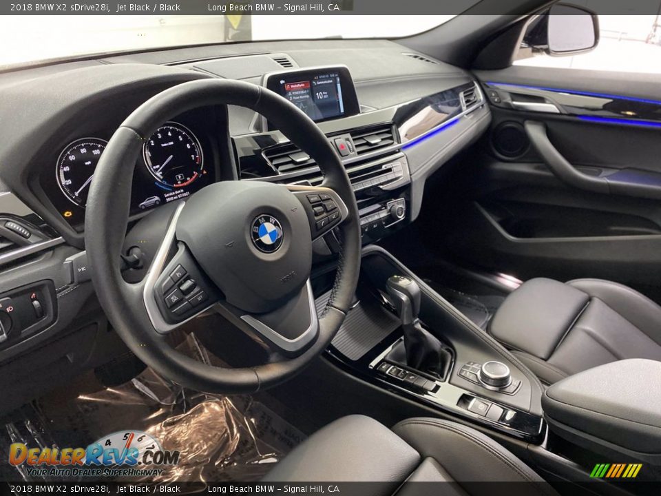2018 BMW X2 sDrive28i Jet Black / Black Photo #16