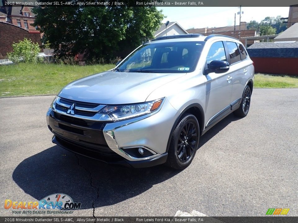 2018 Mitsubishi Outlander SEL S-AWC Alloy Silver Metallic / Black Photo #7