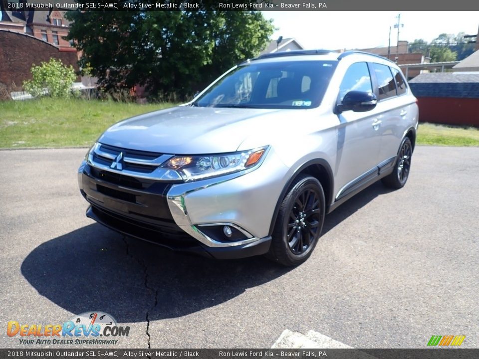 2018 Mitsubishi Outlander SEL S-AWC Alloy Silver Metallic / Black Photo #8