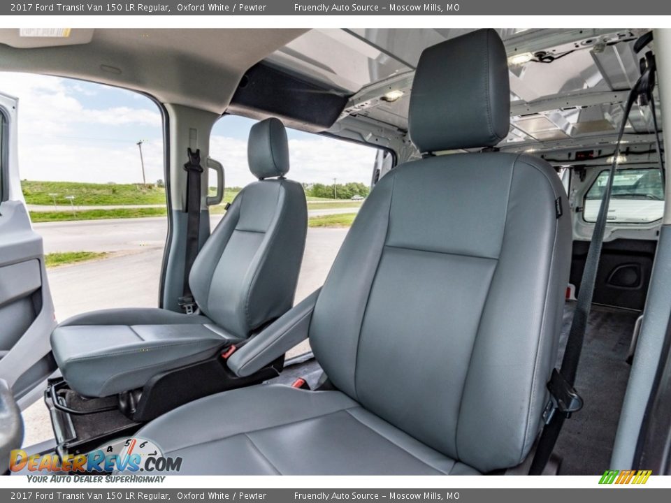 Front Seat of 2017 Ford Transit Van 150 LR Regular Photo #18