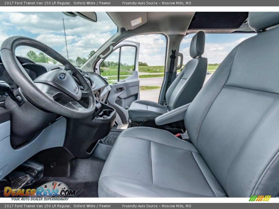 Front Seat of 2017 Ford Transit Van 150 LR Regular Photo #19