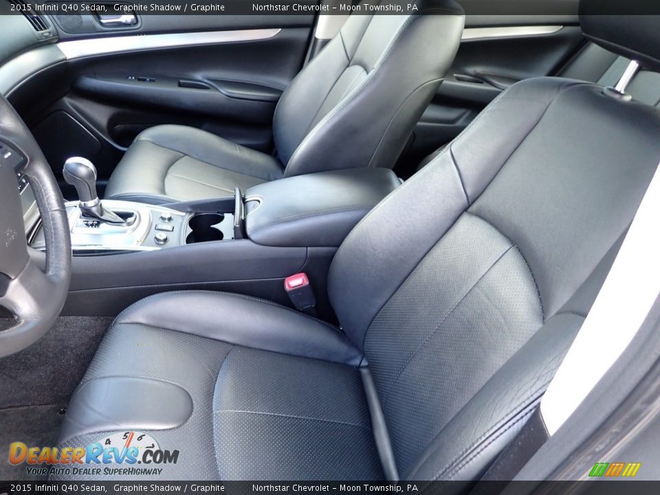 Front Seat of 2015 Infiniti Q40 Sedan Photo #20