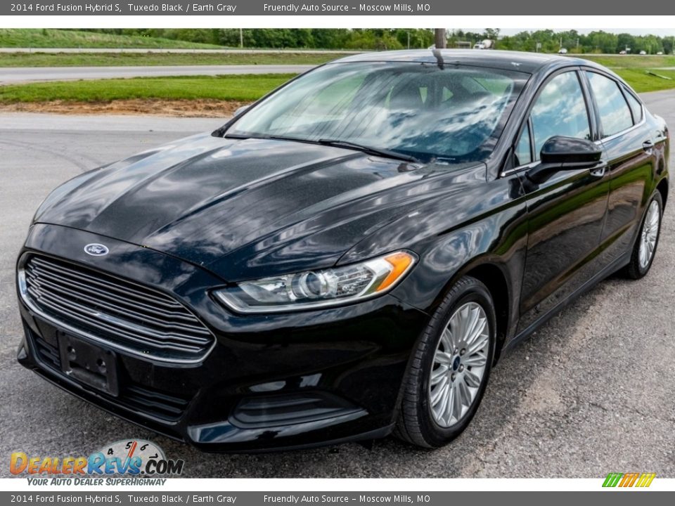 Tuxedo Black 2014 Ford Fusion Hybrid S Photo #8