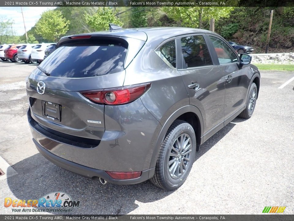 2021 Mazda CX-5 Touring AWD Machine Gray Metallic / Black Photo #2