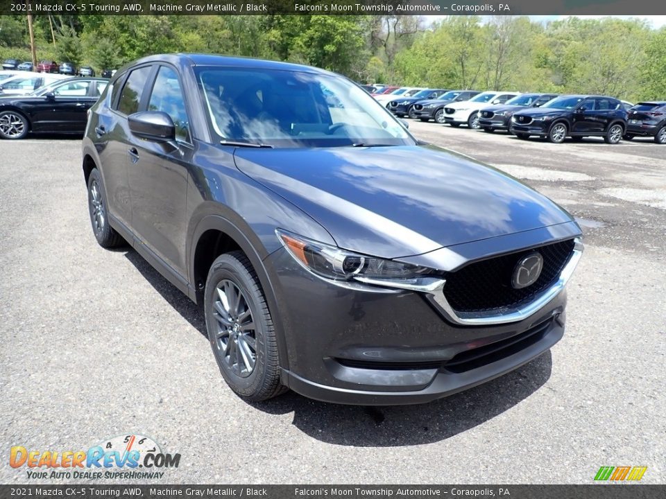 Front 3/4 View of 2021 Mazda CX-5 Touring AWD Photo #3