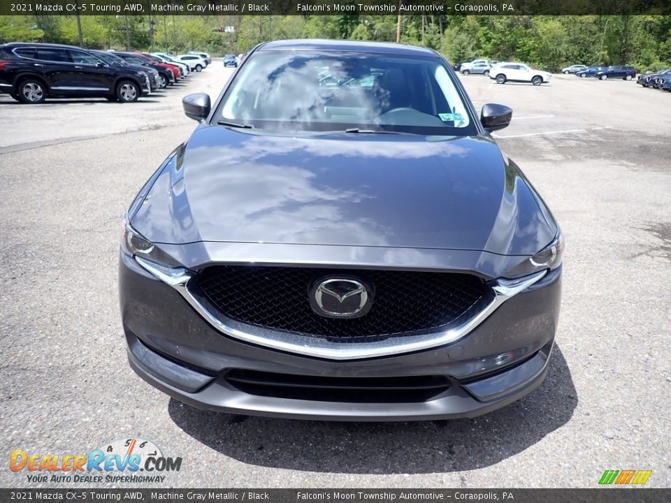 2021 Mazda CX-5 Touring AWD Machine Gray Metallic / Black Photo #4