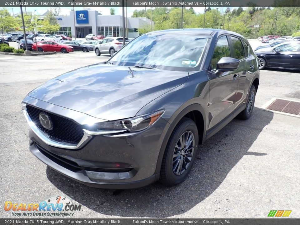 2021 Mazda CX-5 Touring AWD Machine Gray Metallic / Black Photo #5