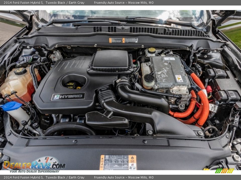 2014 Ford Fusion Hybrid S 2.0 Liter Atkinson-Cycle DOHC 16-Valve 4 Cylinder Gasoline/Electric Hybrid Engine Photo #16