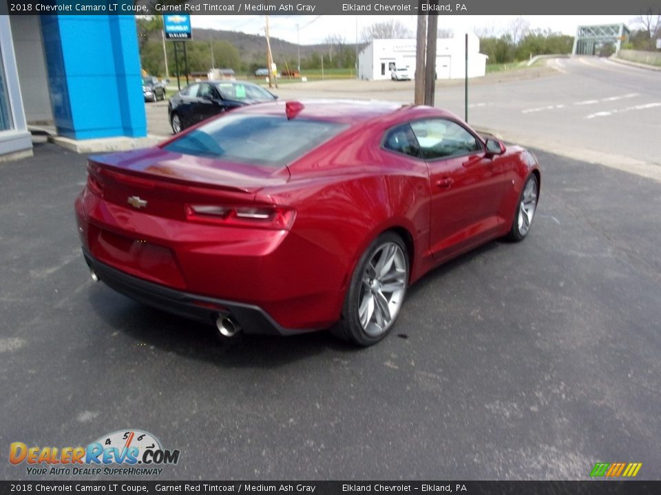 2018 Chevrolet Camaro LT Coupe Garnet Red Tintcoat / Medium Ash Gray Photo #3