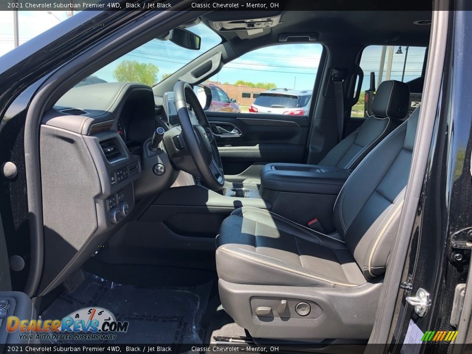 2021 Chevrolet Suburban Premier 4WD Black / Jet Black Photo #5