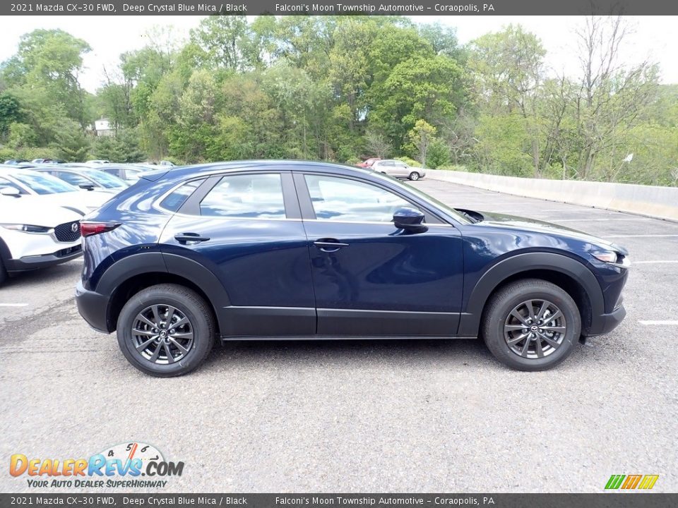 Deep Crystal Blue Mica 2021 Mazda CX-30 FWD Photo #1