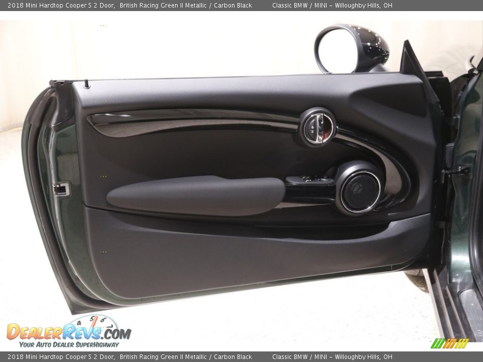 2018 Mini Hardtop Cooper S 2 Door British Racing Green II Metallic / Carbon Black Photo #4