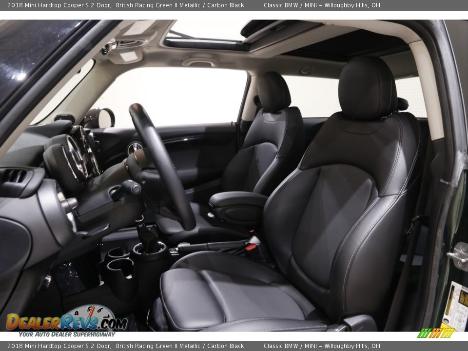 2018 Mini Hardtop Cooper S 2 Door British Racing Green II Metallic / Carbon Black Photo #5