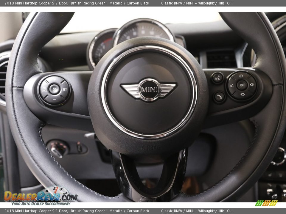 2018 Mini Hardtop Cooper S 2 Door British Racing Green II Metallic / Carbon Black Photo #7