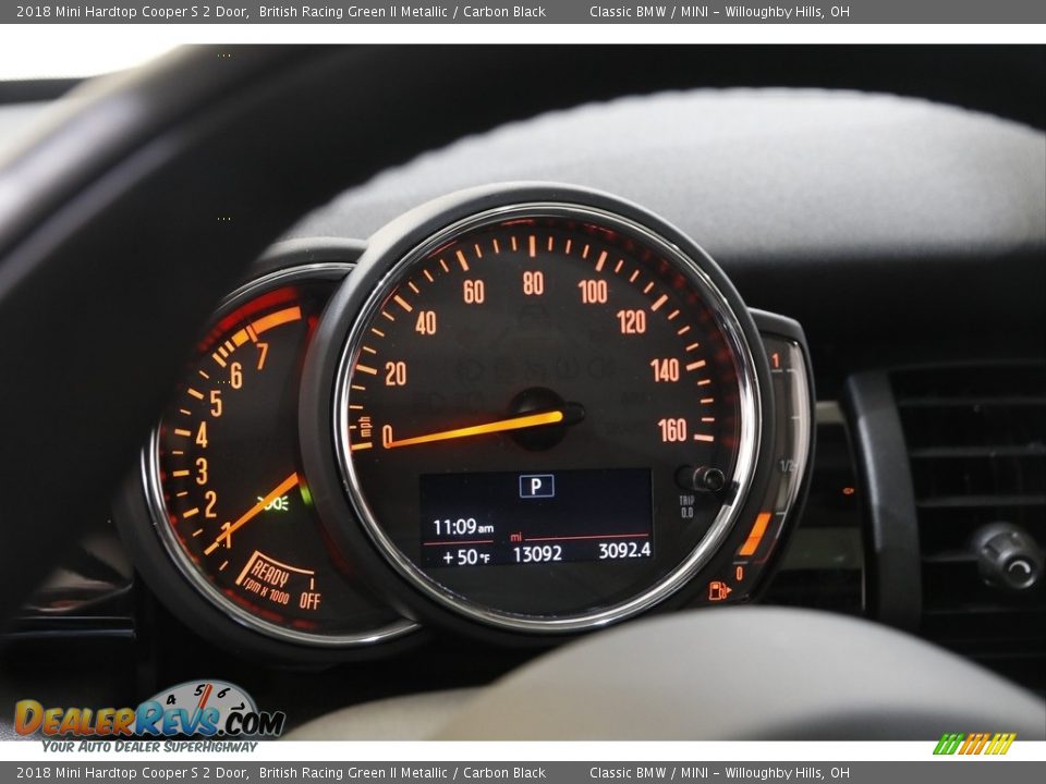 2018 Mini Hardtop Cooper S 2 Door British Racing Green II Metallic / Carbon Black Photo #8
