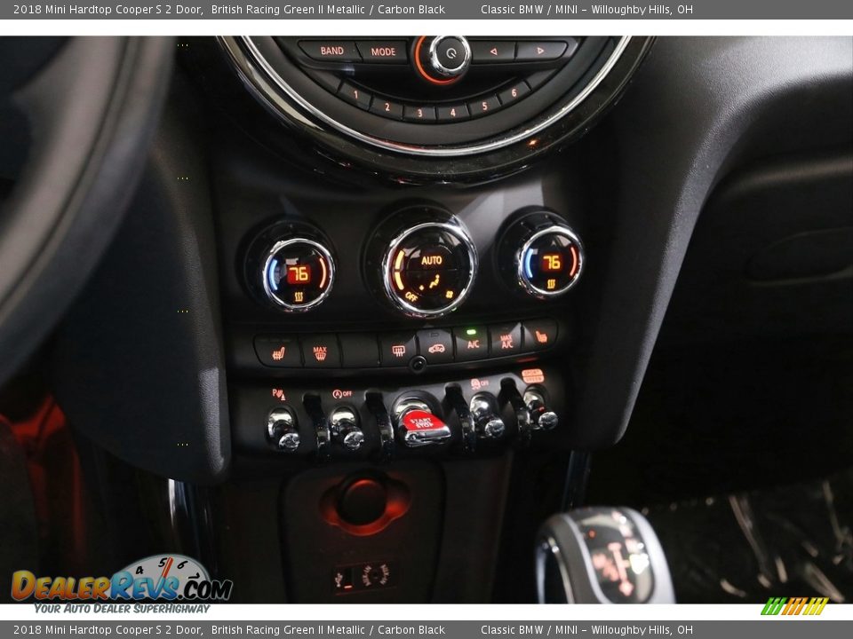 2018 Mini Hardtop Cooper S 2 Door British Racing Green II Metallic / Carbon Black Photo #12