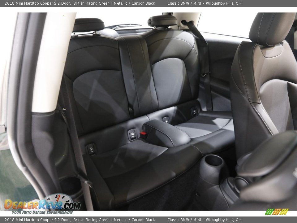 2018 Mini Hardtop Cooper S 2 Door British Racing Green II Metallic / Carbon Black Photo #15