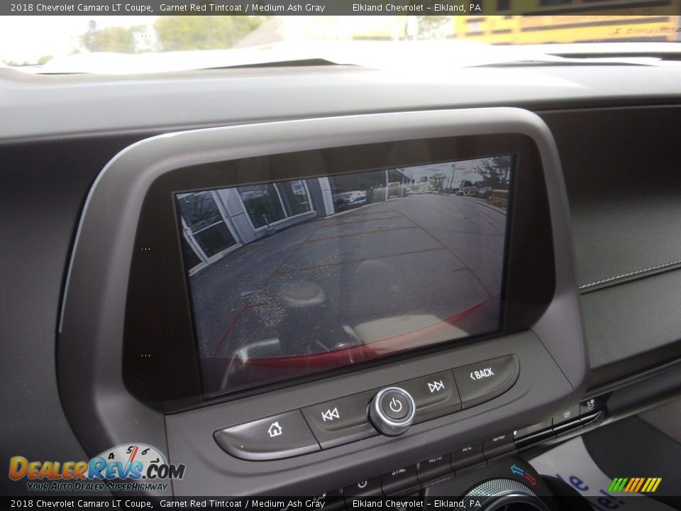 2018 Chevrolet Camaro LT Coupe Garnet Red Tintcoat / Medium Ash Gray Photo #23