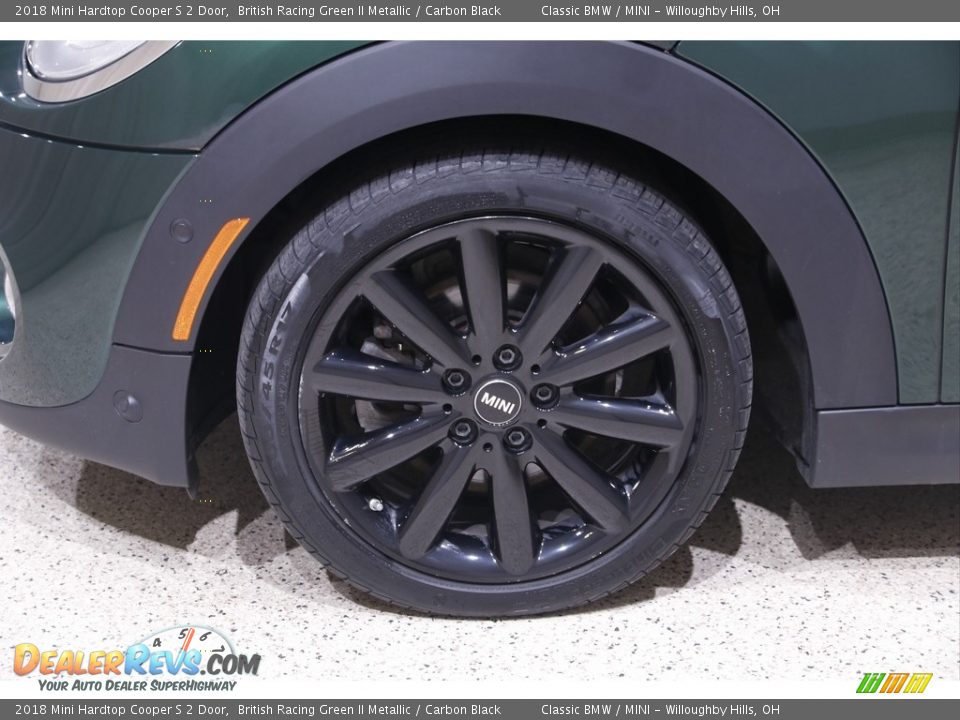 2018 Mini Hardtop Cooper S 2 Door British Racing Green II Metallic / Carbon Black Photo #19