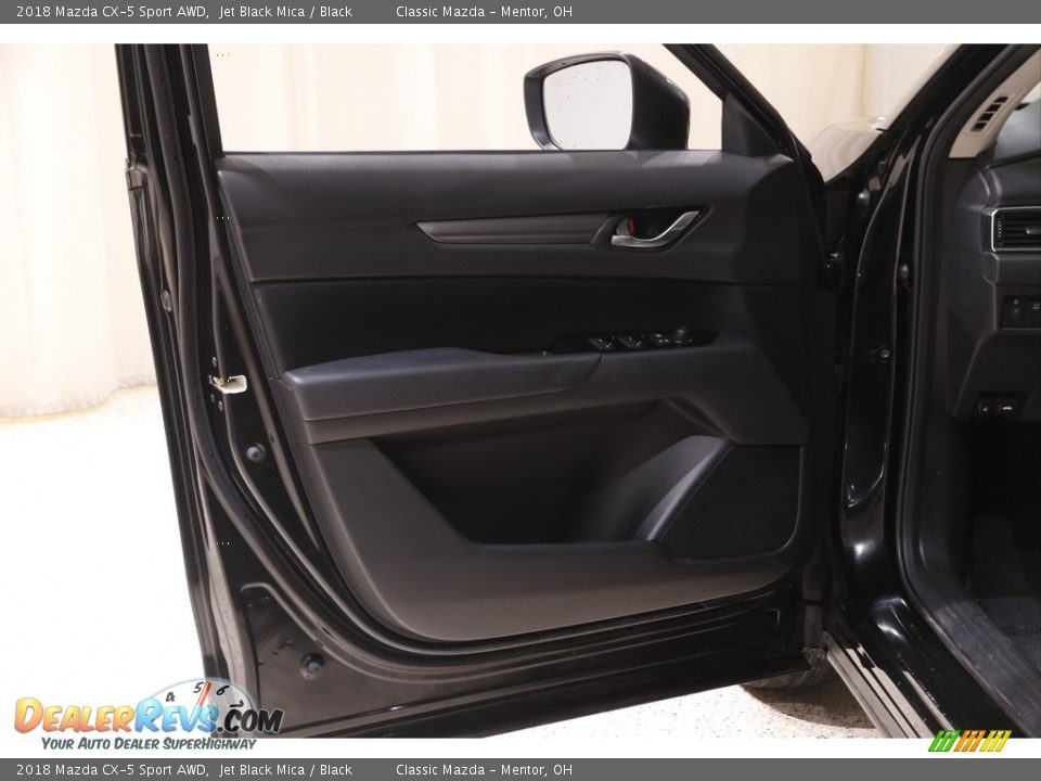 2018 Mazda CX-5 Sport AWD Jet Black Mica / Black Photo #4