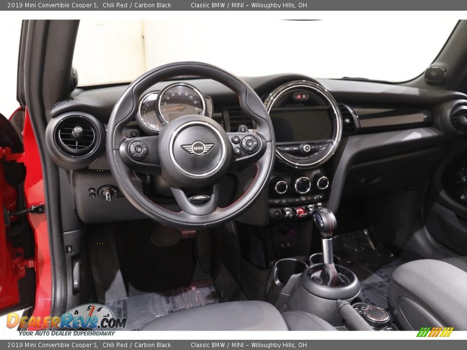 2019 Mini Convertible Cooper S Chili Red / Carbon Black Photo #7