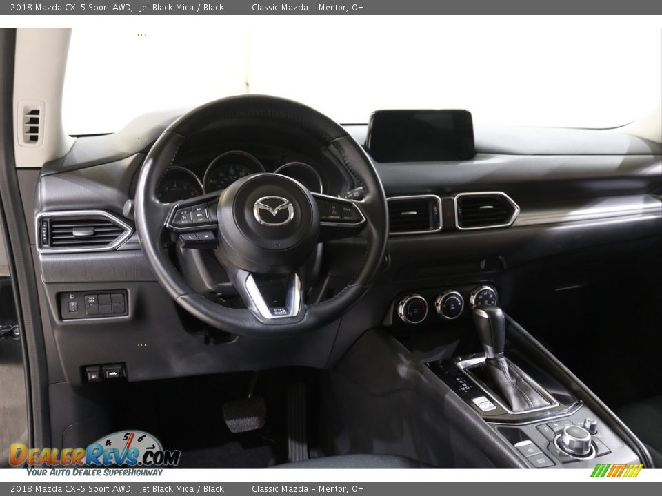 2018 Mazda CX-5 Sport AWD Jet Black Mica / Black Photo #6