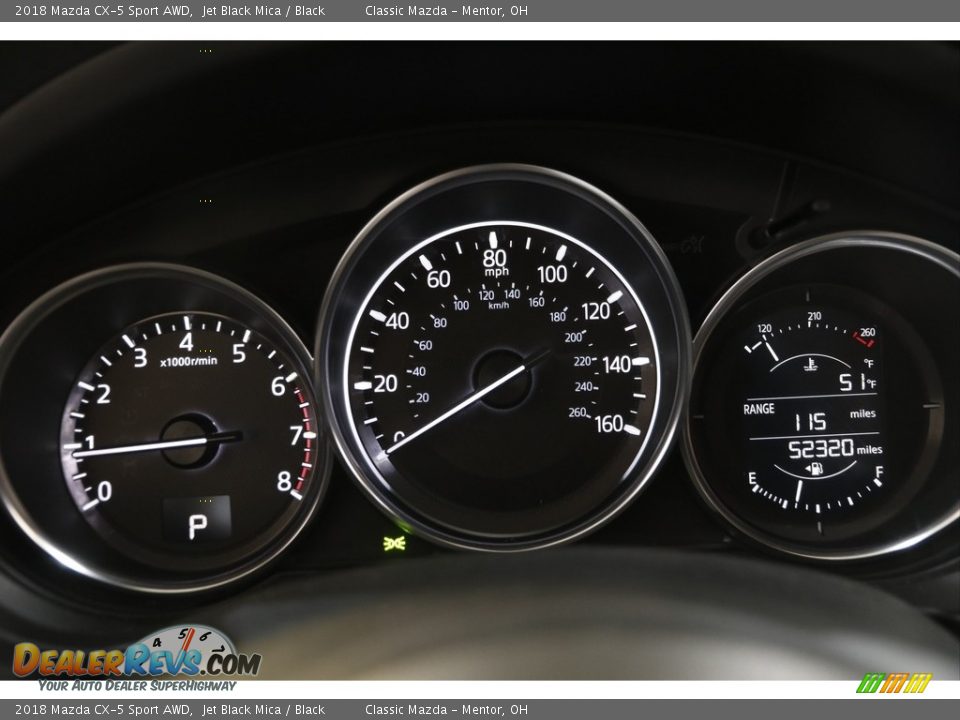 2018 Mazda CX-5 Sport AWD Jet Black Mica / Black Photo #8