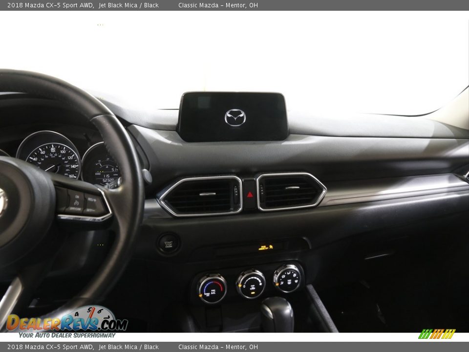 2018 Mazda CX-5 Sport AWD Jet Black Mica / Black Photo #9