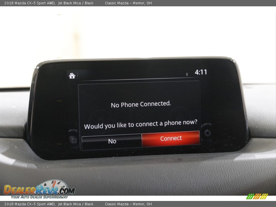 2018 Mazda CX-5 Sport AWD Jet Black Mica / Black Photo #11