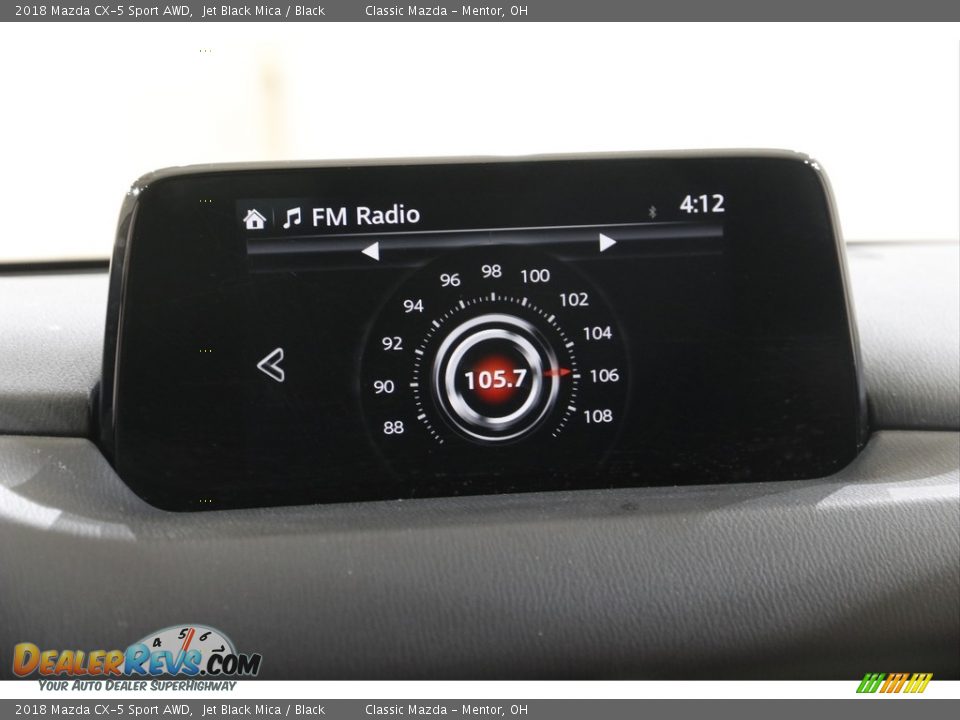 2018 Mazda CX-5 Sport AWD Jet Black Mica / Black Photo #12