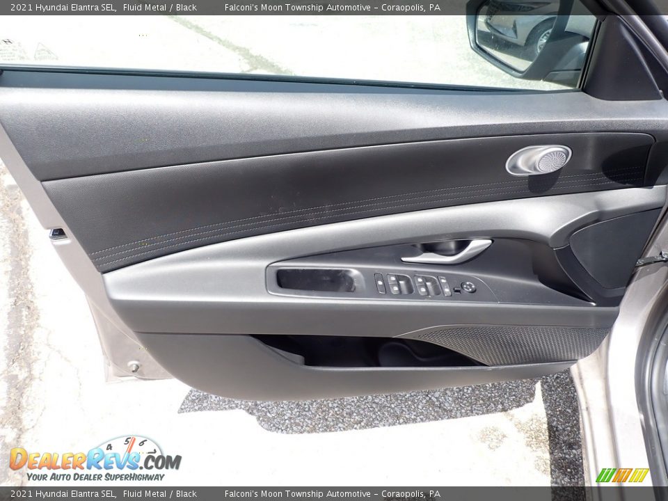 2021 Hyundai Elantra SEL Fluid Metal / Black Photo #11