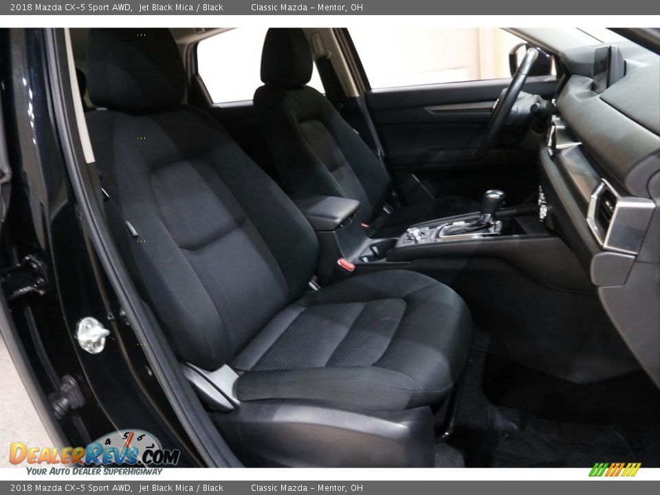 2018 Mazda CX-5 Sport AWD Jet Black Mica / Black Photo #14