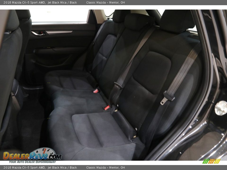 2018 Mazda CX-5 Sport AWD Jet Black Mica / Black Photo #16