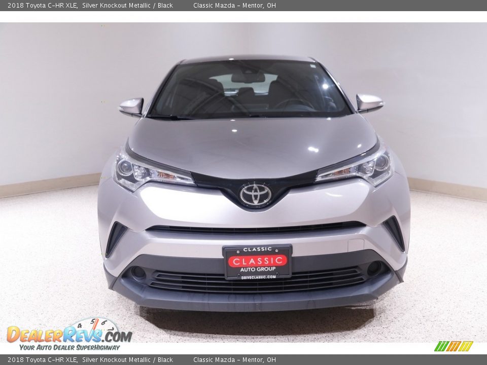 2018 Toyota C-HR XLE Silver Knockout Metallic / Black Photo #2