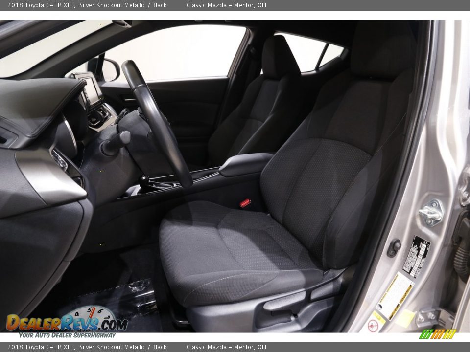 2018 Toyota C-HR XLE Silver Knockout Metallic / Black Photo #5